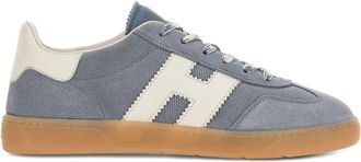 Hogan Coole Sneakers - Dames - Sneakers - Blauw - 36 EU - Leer - Schoenen