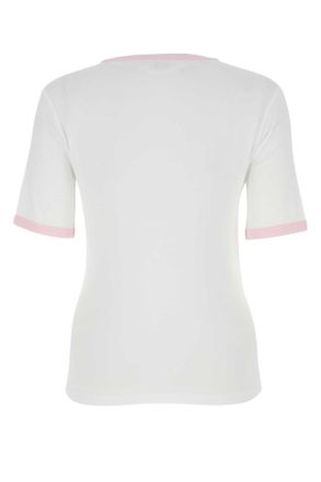 Ganni Butterfly Graphic T-Shirt - White