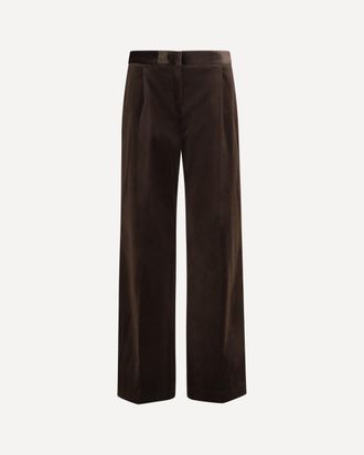 Lardini Velvet tailored Pants Female 42