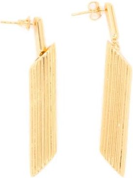 Moschino Orecchini Pasta - Dames - Oorbellen - Geel - ONE Size - Accessoires
