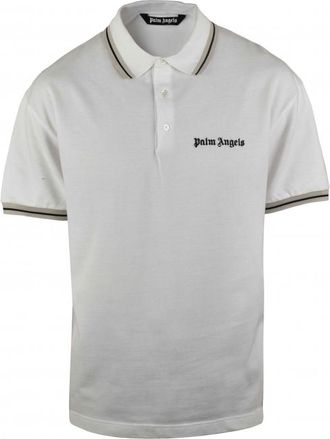 Palm Angels Polo Wit