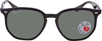 Ray-Ban Polarized Green Classic G-15 Hexagonal Unisex Sunglasses RB4306 601/9A 54