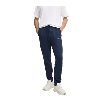 Michael Kors Logo Tape Katoenmix Jogger - Heren - Broeken - Blauw - Maat: XL Katoen