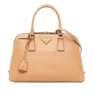 Prada Borsa Promenade Pre-owned - - Pre-owned - Donna - Beige - ONE SIZE
