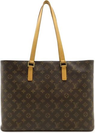 Louis Vuitton Brown Monogram Monogram Canvas Pvc Coated Canvas Shoulder Bag Tote Bag (Pre-Owned)