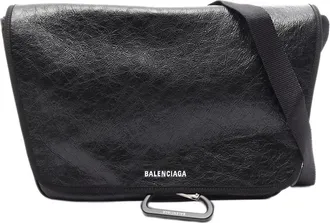 Balenciaga Pre-owned Balenciaga Leather Explorer Flap Ladies T6P60EYVJ37J400U