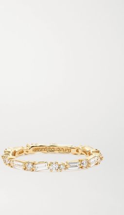 Suzanne Kalan Anello In Oro 18 Carati Con Diamanti