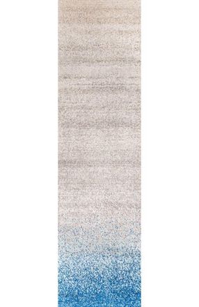 Jonathan Y Designs Shore Modern Gradient Area Rug in Blue/cream at Nordstrom, Size 3Ft 0In X 5Ft 0In