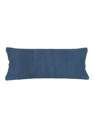 Anaya with Love So Soft Linen Body Pillow with Down Alternative Insert in Marine Blue at Nordstrom, Size 20X54