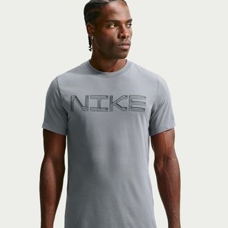 Nike Mens Dri-FIT Training T-Shirt in Grey | IM6134-084