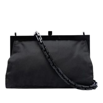 Prada Pre-owned Vintage Crossbody Bag - Dames - Pre-owned - Zwart - Maat: ONE Size Nylon