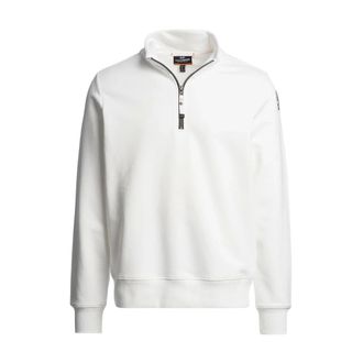 Parajumpers Zip-throughs, male, White, Size: XL Broad Peak Half-Zip Fleece