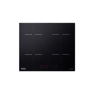 DeLonghi Placa De Cocina Empotrada De Longhi Yli 60 De 59 Cm, Inducci&oacute;n, 4 Fuegos, Color Negro