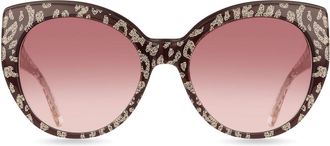Bebe BB7231 610 Womens Sunglasses Burgundy Size 55
