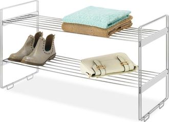 Whitmor Stackable Closet Shelves