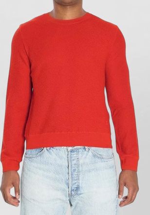 Celine ribbed trim wool crew neck sweater