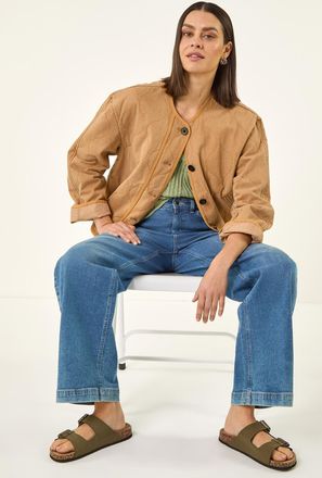 Roman Cotton Twill Quilted Jacket