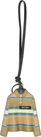 Miu Miu Striped Shirt Keyring