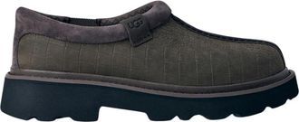 UGG Tasman Lug Slipper - Heren - Platte Schoenen - Bruin - 42 EU - Wol - Schoenen