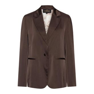 Karmamia Blazers - Dames - Jassen - Bruin - Maat: L/Xl