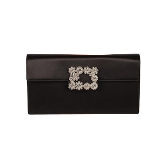 Roger Vivier Floral Embellished Clutch