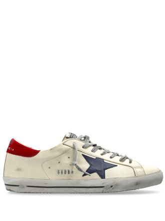 Golden Goose Super Star Nappa bovenleer Star Nabuk hak metalen letters