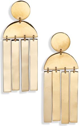 Soko Maxi Cala Drop Earrings in Gold at Nordstrom