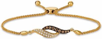 Le Vian Ladies Adjustability Bracelets set in 14K Honey Gold