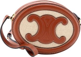 Celine Celine Triomphe Oval Crossbody Bag And (Authentic Pre-Loved)