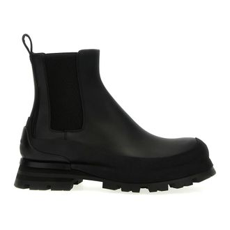Alexander McQueen Wander Chelsea Boot - male - Alexander McQueen - Chelsea Boots - Black - 6 UK - Shoes