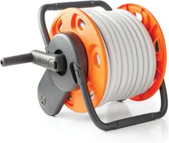 No Brand No Brand - Carrete Met&aacute;lico Para Manguera De Jard&iacute;n Completo Con Manguera De 15 M Baby Plus