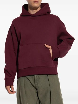 Givenchy logo-embroidered hoodie - men - Cotton/Polyamide - M