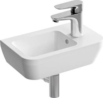 Vitra Set Lavamanos 37x22 Cm Con Grifo A La Derecha + Sif&oacute;n (7091-003-0029-set)