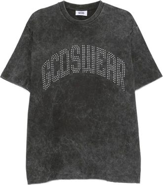GCDS Gcds, Tops, Heren, Grijs, M, T-shirt