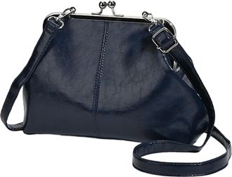 Generic Kexpery Womens Handbag in PU Leather Plain Shoulder Bag with Adjustable Strap Chic Bag for Travel, Work and Daily Life