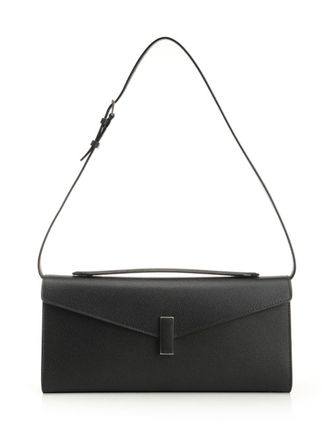Valextra Iside Clutch With Handle And Strap Clutches Black