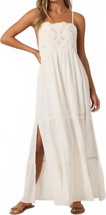 O'Neill Lisbon Maxi Dress In White