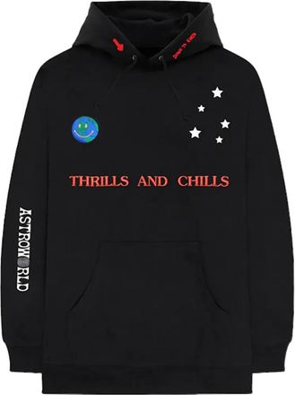 Travis Scott Astroworld World Peace Hoodie Black 83665-107