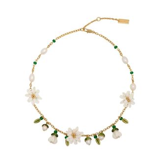 Marc Jacobs Rooted Daisy Necklace - female - Marc Jacobs - Necklaces - Yellow - ONE SIZE - Accessories