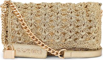 Carvela Womens Valeria Crossbody Bag - Gold - One Size