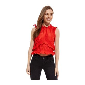 Kenzo Blouses, female, Red, Size: 2XS Blouse