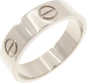 Cartier White Gold (18K) Band Ring (Pre-Owned)