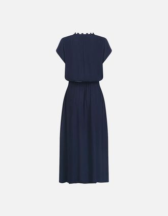 Nooki Design Womens Cece Maxi Dress - Navy - Size: 10/8