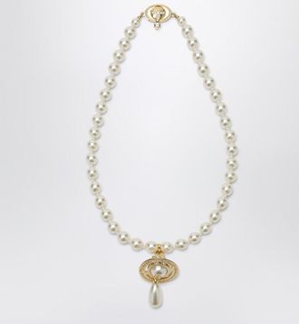 Vivienne Westwood Pearl Choker With Orb Pendant