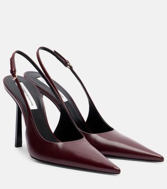 Victoria Beckham Victoria leather slingback pumps