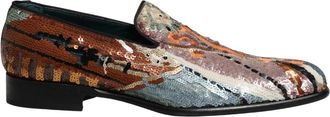 Dolce & Gabbana Loafers Geklede Schoenen - Heren - Loafers - Veelkleurig - 43 EU - Leer - Schoenen