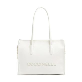 Coccinelle Tote Bags, female, White, Size: ONE SIZE Myrtha26 Medium Tote
