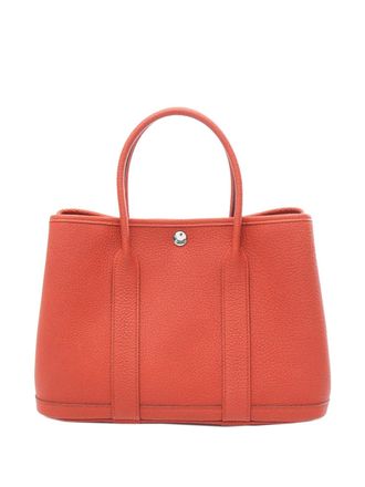Herm&egrave;s 2022 Negonda Garden Party 30 tote bag - women - Calf Leather - One Size - Brown