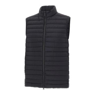 Peuterey Vests, male, Black, Size: 2XL Moise 02 Vest