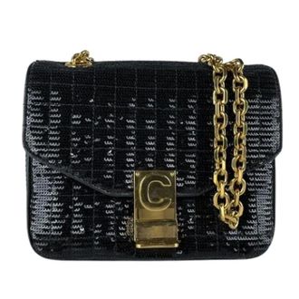 Celine Pre-owned Vintage Schoudertas - Dames - Pre-owned - Zwart - Maat: ONE Size
